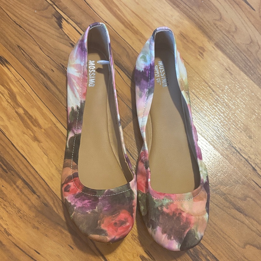 Mossimo Supply Co. Women's Colorful Floral Flats